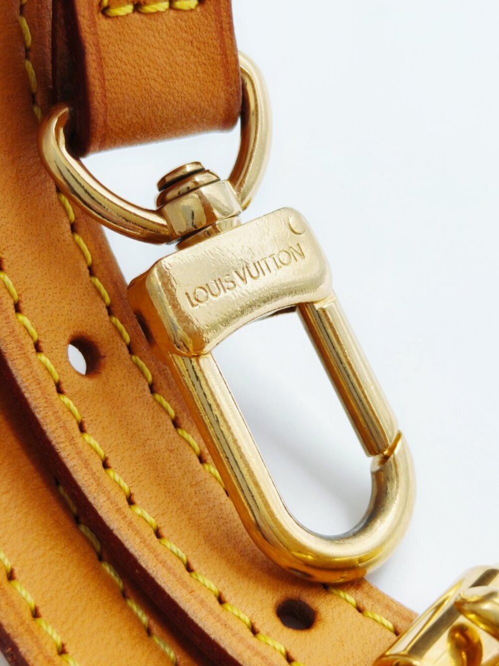 Louis Vuitton Monogram Palermo PM Tote Bag Shoulder Bag Brown Canvas With Strap - Picture 12 of 15